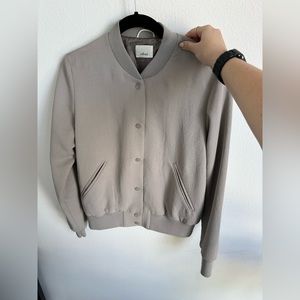 Aritzia Wilfred bomber jacket